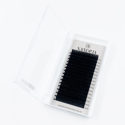 Individual Lashes ultra black 0.03mm CC Curl